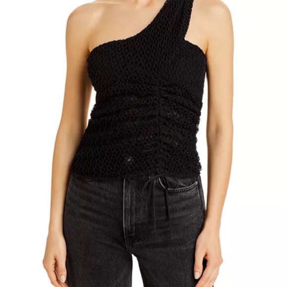 IRO Mesh Ruched Top - Picture 4 of 4